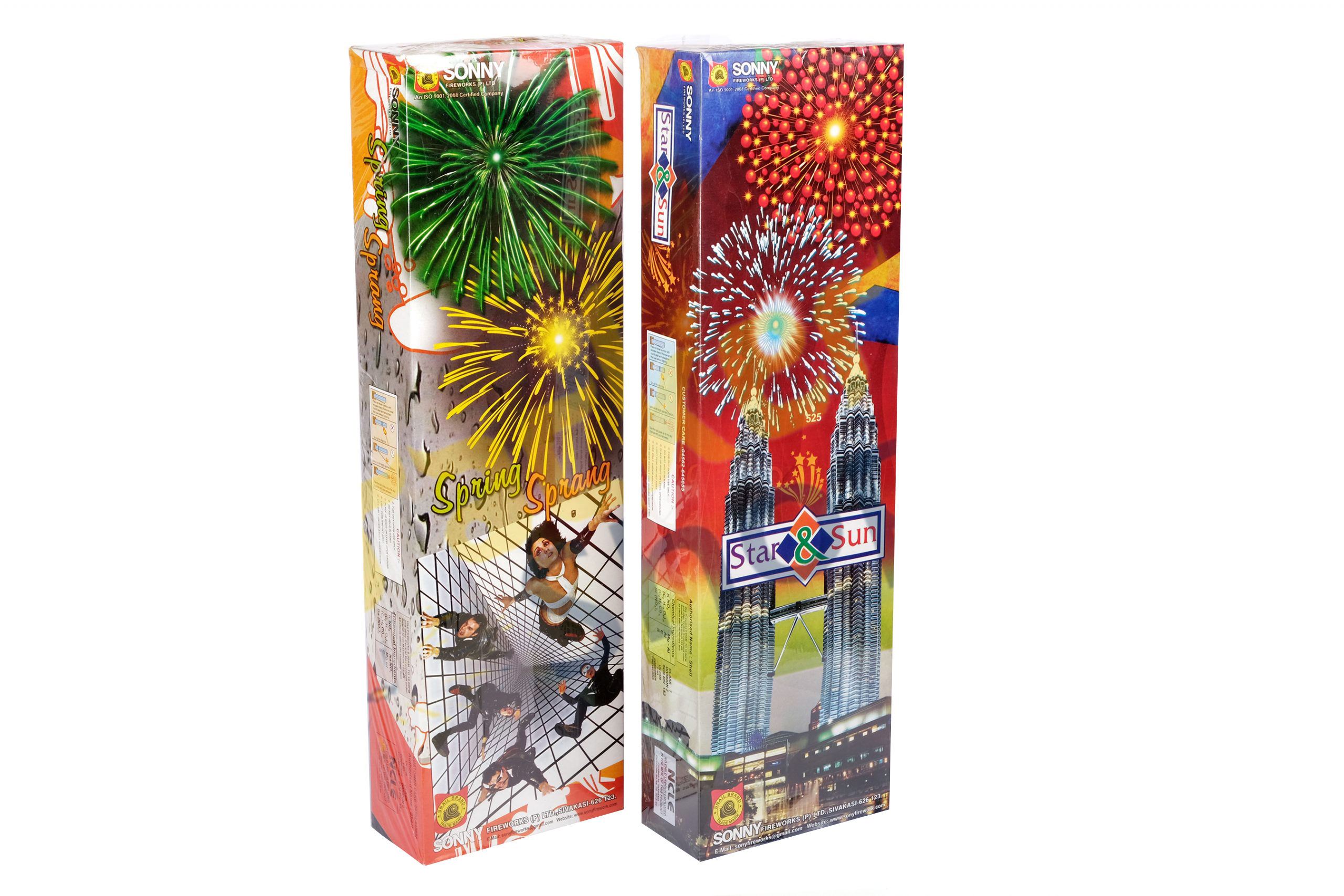 SON 5� FANCY 2 PCS