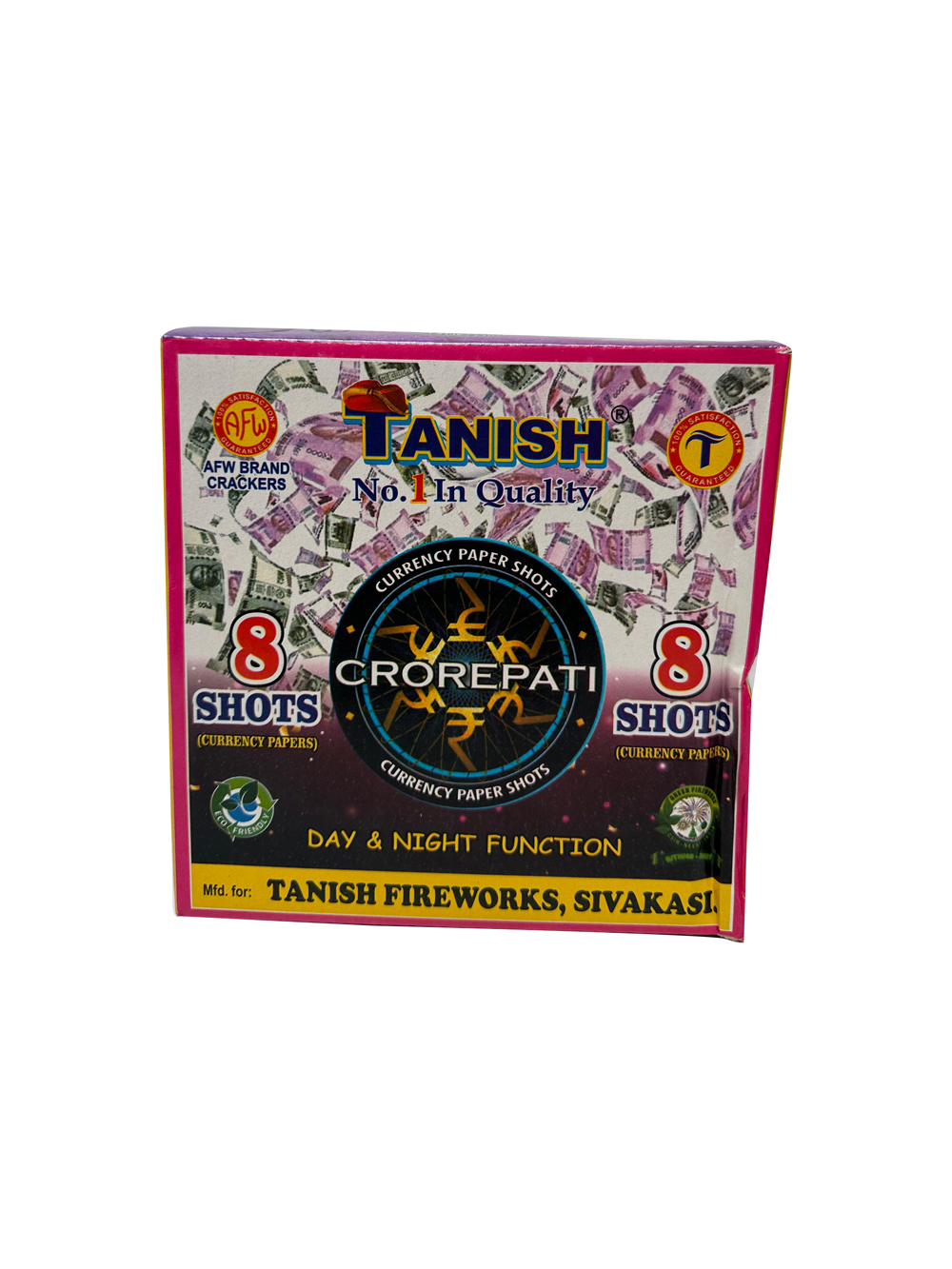 TAN 8 OR/BLUE/ CURRENCY