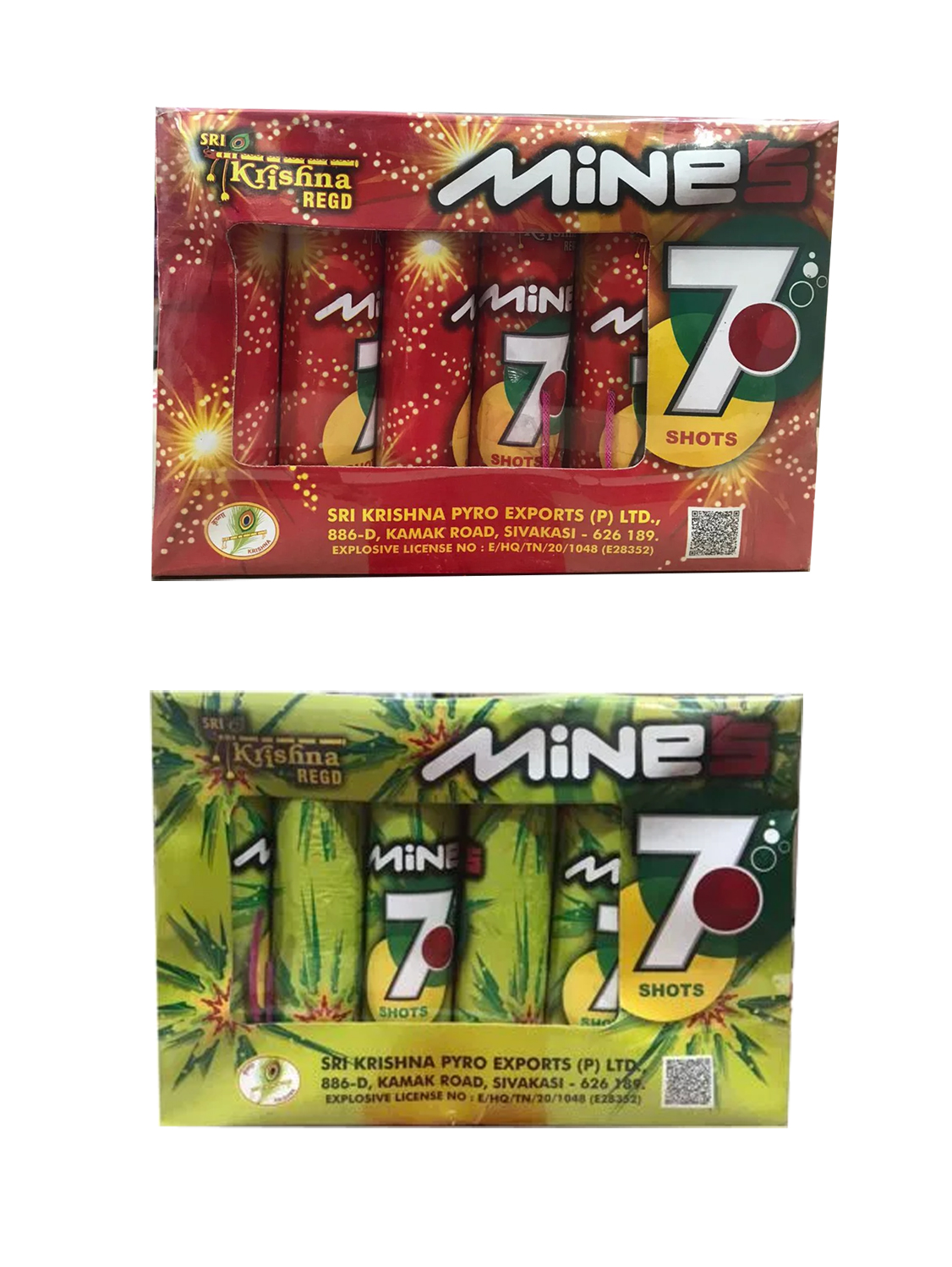 KRI 7 MINES RED / GREEN